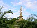 Fontaine Céleste, plaza de los cocoteros en Nouméa.