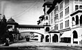 Hotel Green, 1900, with bridge to the Pasadena rail station