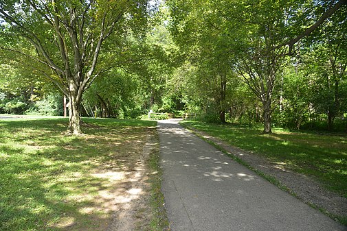 Sligo Creek Trail in Silver Spring, MD