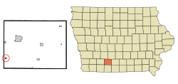 Location of Kent, Iowa