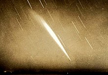 Cometa Ikeya-Seki, octubre 1965, fotografíado en Santa Fe, Argentina. By Jorge Cappato.