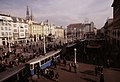 A tér északi és keleti oldala