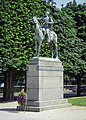 Statue de Simon Bolivar.