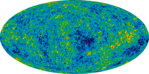 WMAP image of cosmic background radiation