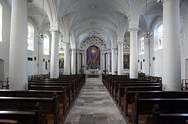 Intérieur de l'église.