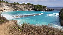 Nusa Lembongan ラグーン、バリ島、インドネシア