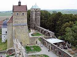 Hrad Stolpen v Sasku