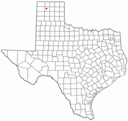 Location of Dumas, Texas