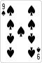 9 of spades