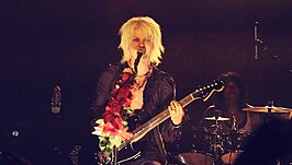 Hyde live in New York, 2010.