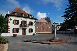 The village square