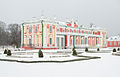 The palace in winter
