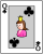 Queen of clubs