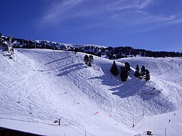 Skipiste in Chamrousse