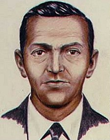 Přibližná podoba D. B. Coopera – kresba FBI z roku 1972