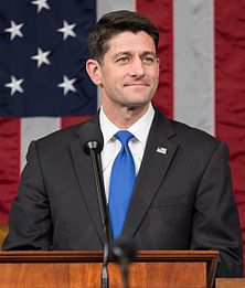 Former Vice President of Domestic Policy Paul Ryan of Wisconsin