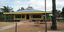Masjid Desa Hanjalipan kecamatan Kota Besi