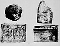 Various artefacts discovered by Ernest Renan