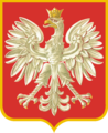 Herb II Rzeczypospolitej z godłem