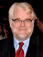 Photo of Philip Seymour Hoffman at a Hudson Union Society event in September 2010.