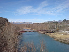 The Fombeton bridge, in Valernes