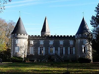 Das Schloss Château de la Borie Saulnier