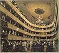 Intérieur de l'ancien Burgtheater sur la Michaelerplatz, par Gustav Klimt.