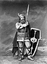 Gustav Siehr in Wagner's Götterdämmerung, 1876