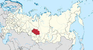 A Tomszki terület Oroszországon belül