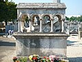 Gisant de l'abbé Gerin par Aimé Charles Irvoy (1864), cimetière Saint-Roch (Grenoble).