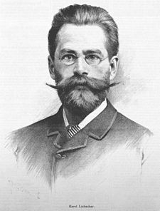 Karel Liebscher (autor Jan Vilímek, 1887)