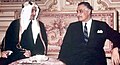 Image 13Faisal (left) and Nasser in Cairo, 1969 (from History of Saudi Arabia)