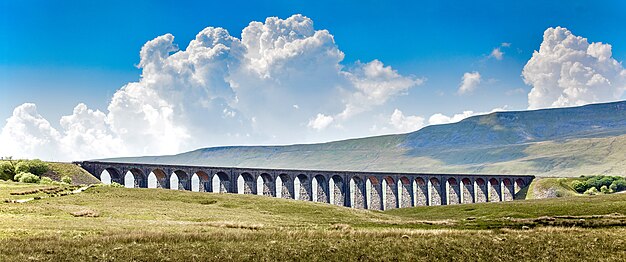 Ribblehead Viaduct, designed by John Sydney Crossley, 1876