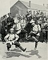 Soldiers dancing in barracks