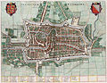 Utrecht 1652an (Willem Blaeuren mapa)