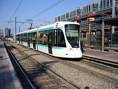 Station du tramway T2.