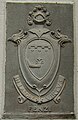 Medallion of the Fenzi family crest installed upon the "Montarioso Mansion"