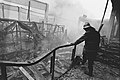 Brand in de vestiging Makro in Nuth in Limburg veroorzaakt door RaRa (1987)