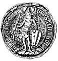 Image 28Seal of Kęstutis (from History of Lithuania)