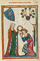 Image 7The Codex Manesse, a German book from the Middle Ages (from History of books)