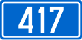 D417 state road shield