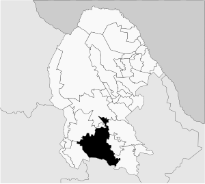 Municipality o Parras in Coahuila