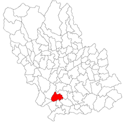 Location in Prahova County