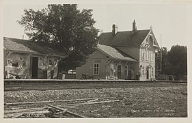 Bahnhof Magnor in Norwegen