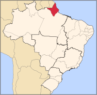 موقعیت آماپا در برزیل