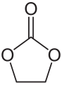 Ethylene carbonate, a cyclic carbonate ester