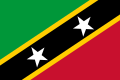 Saint Kitts og Nevis' flagg