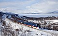 Malmtrafik Iore-hauled train at Torneträsk