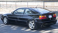 1993 Volkswagen Corrado SLC (US VR6; rear view)