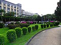 Jieshou Park and Taipei First Girls' High School in the distance